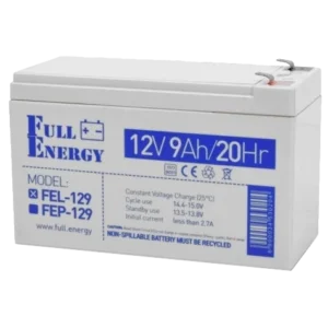 Full Energy FEL-129 9А•г 12В гелева Свинцево-кислотна акумуляторна батарея