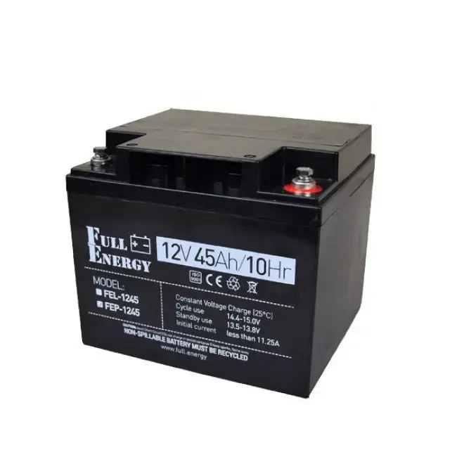 Full Energy FEP-1245 45А•г 12В Свинцево-кислотна акумуляторна батарея