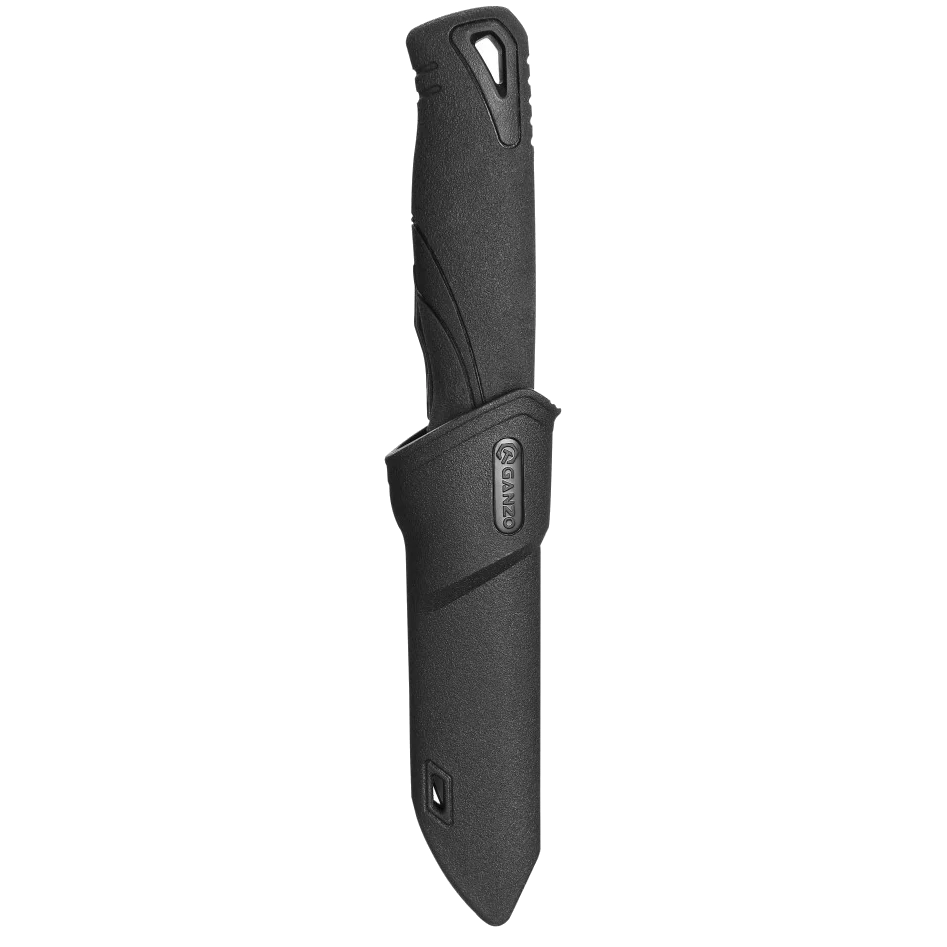Ganzo G807-BK Ніж чорний з ножнами - Зображення 3