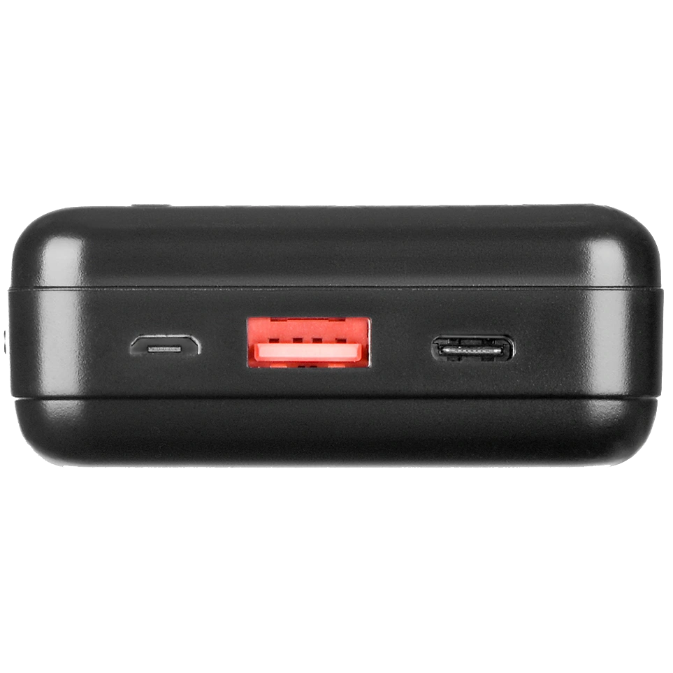 2E 20000mAh Geometry PD+QC 3.0 18W black Повербанк - Зображення 4