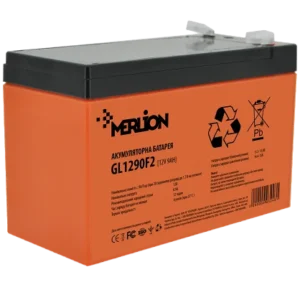 MERLION GL1290F2 9А•г 12В Свинцево-кислотна акумуляторна батарея