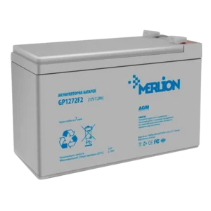 MERLION GP1272F2 7.2А•г 12В Свинцево-кислотна акумуляторна батарея