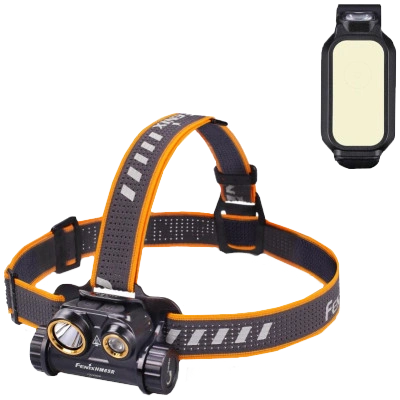 Fenix HM70R + Fenix E-LITE Ліхтар налобний + ліхтар ручний