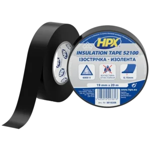 HPX IB1920 HPX52100 19мм х 20м Стрічка ПВХ ізоляційна