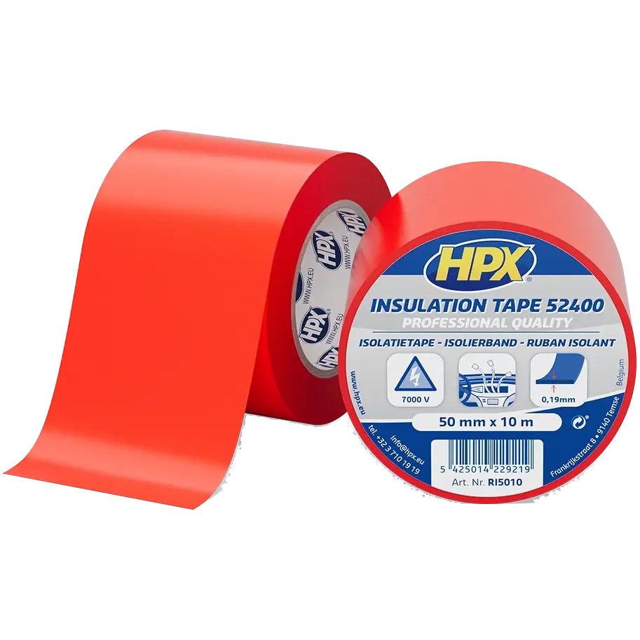 HPX RI5010 52400 50мм x 10м Стрічка ПВХ ізоляційна