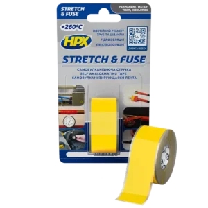 HPX SG2503 Stretch&Fuse 25мм х 3м Стрічка силіконова вулканізуюча