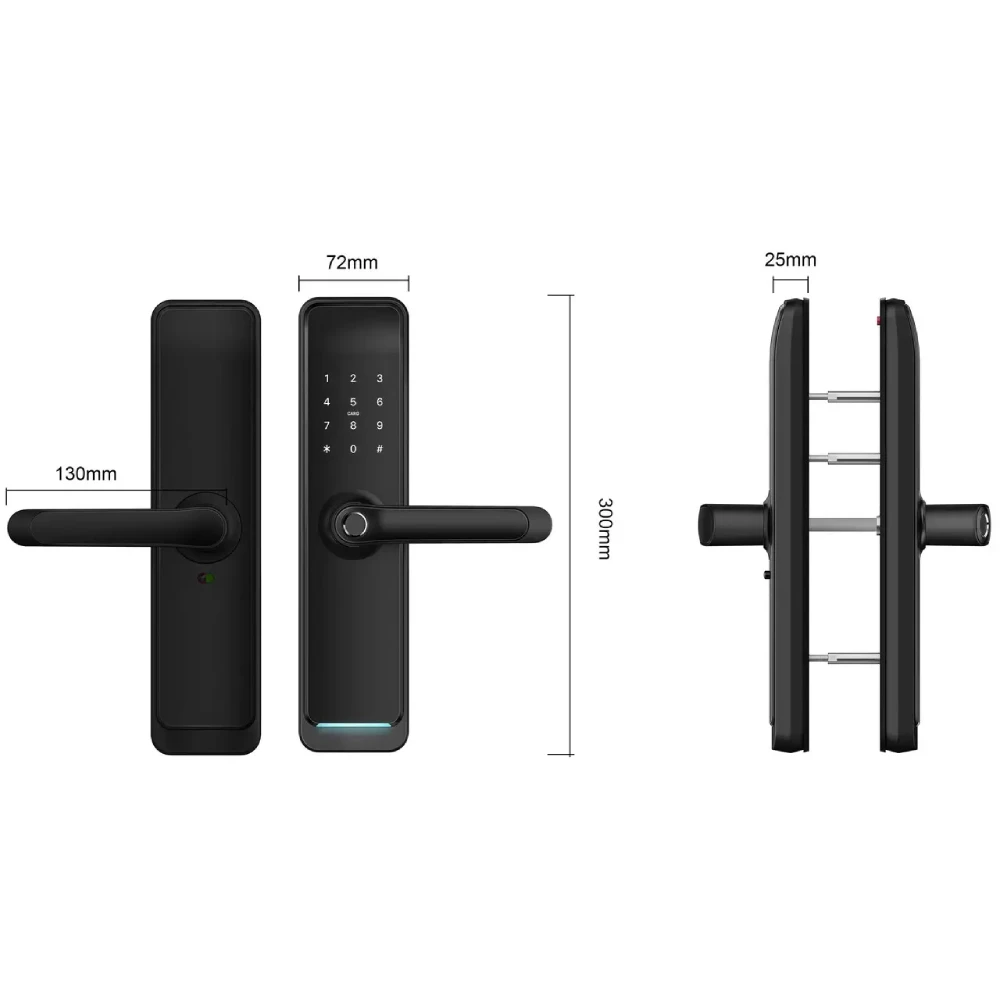 PES Husky Bluetooth Black Смарт замок - Зображення 5