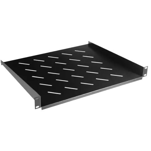 Hypernet CS-350-1U-BLACK Полиця консольна для підлогової шафи 350мм 1U