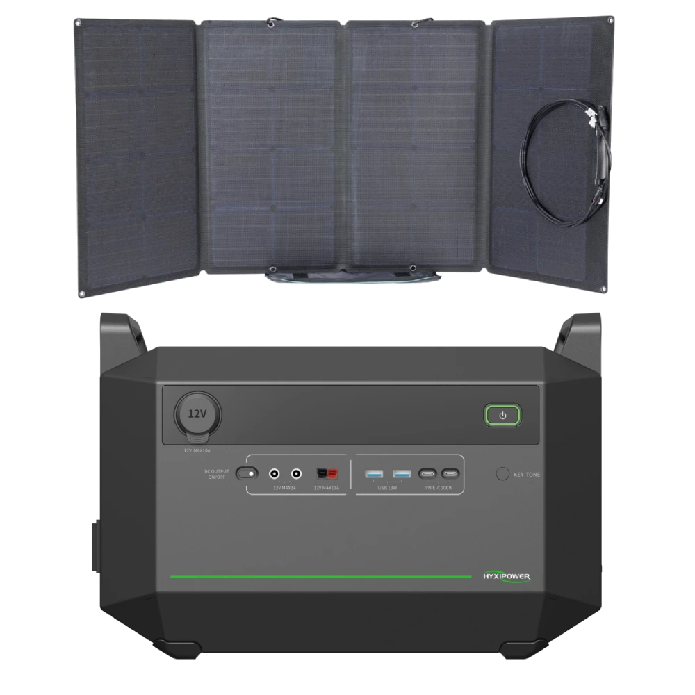 HYXiPower HYX-EA1000 + EcoFlow 110W Система автономного живлення однофазна