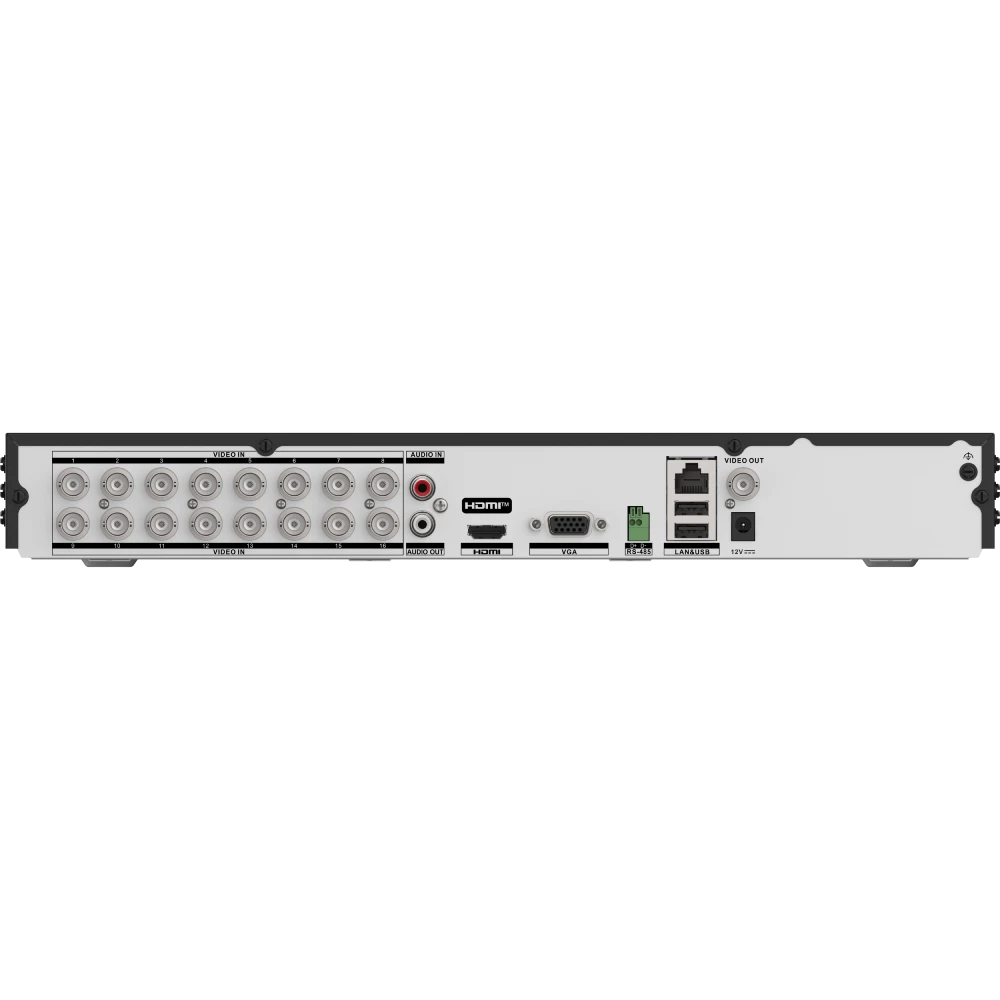 iDS-7216HUHI-M2/XT 16-канальний 1080p 1U AcuSense Відеореєстратор Hikvision - Зображення 3
