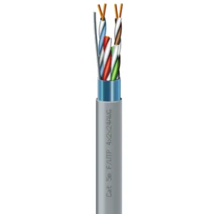 Cat. 5e F/UTP 4х2х24 AWG (7091000) бухта 305м. Кабель вита пара ЗЗКМ (FTP мідь внут)