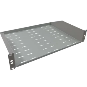 2U 19" 350мм 25 кг Полиця консольна