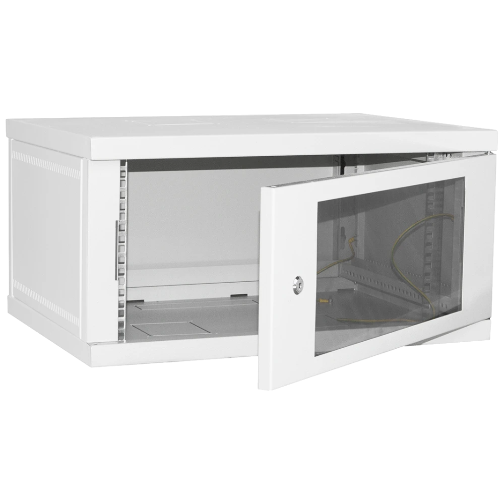 IPCOM СН-4U-060х035-ДС-7035 (RAL7035) Шафа телекомунікаційна скло