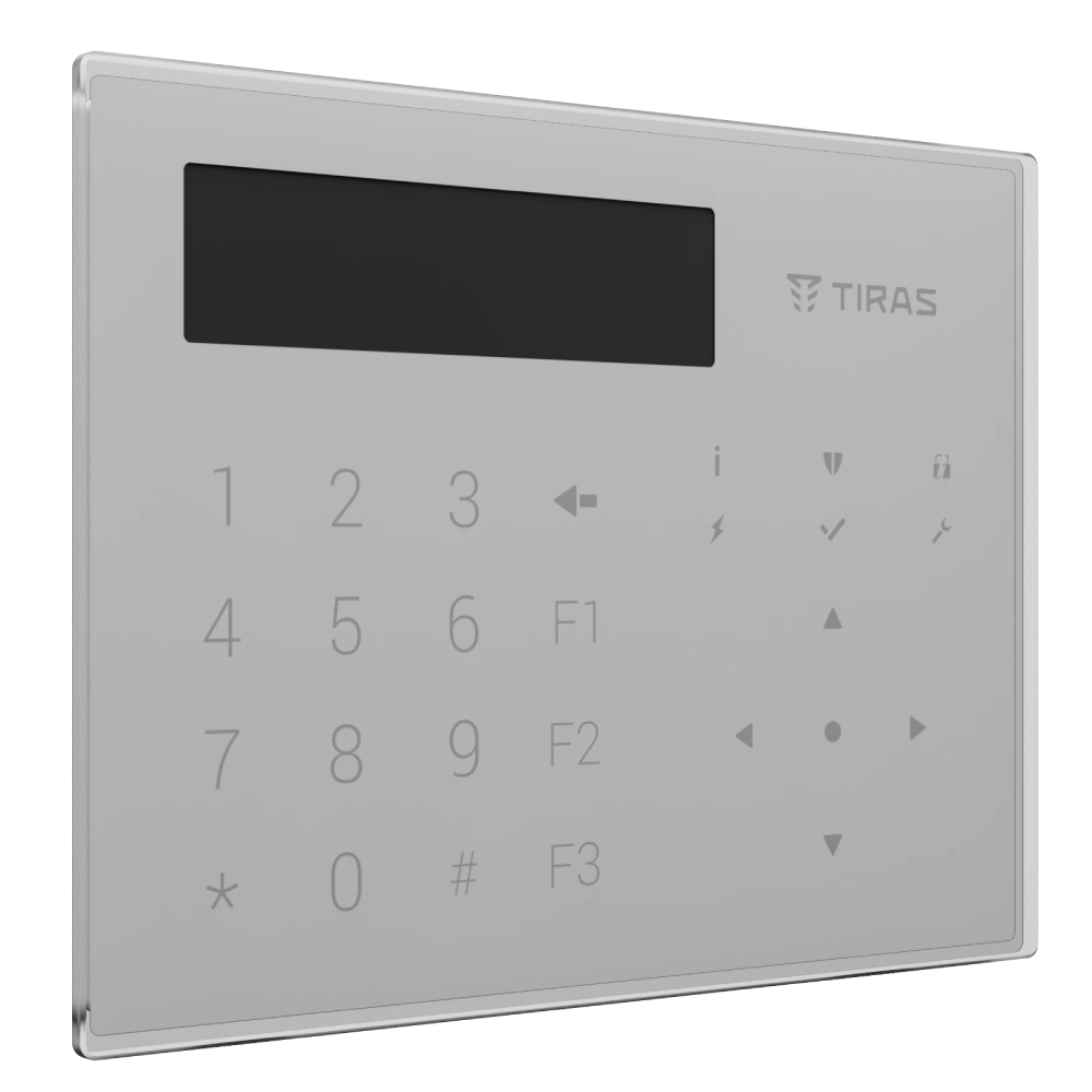 Tiras K- GLCD (white) Клавіатура Тірас - Зображення 2