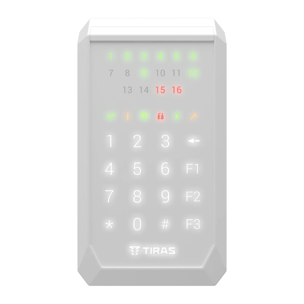Tiras K-PAD16+(white) Клавіатура Тірас