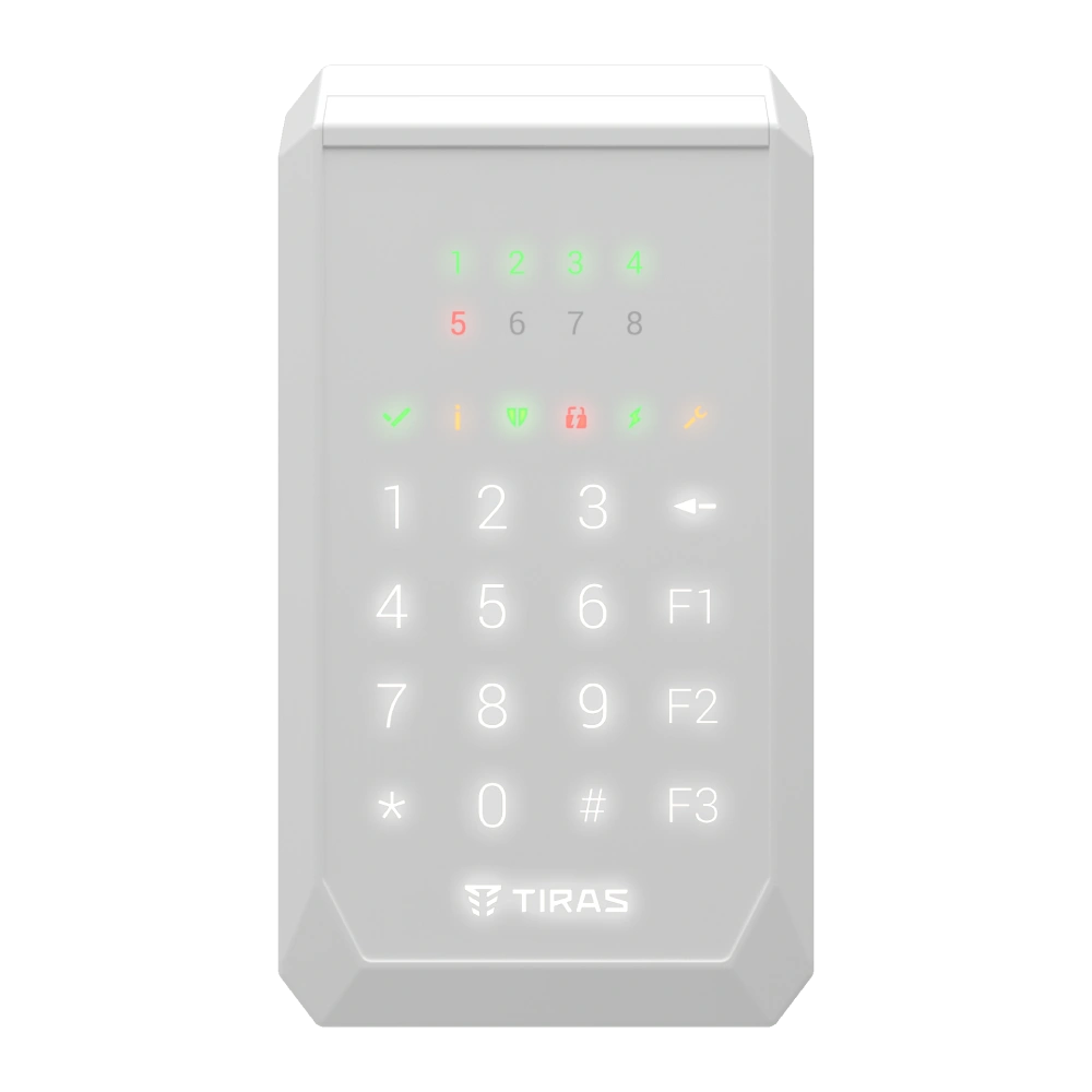 Tiras K-PAD8 (white) Клавіатура