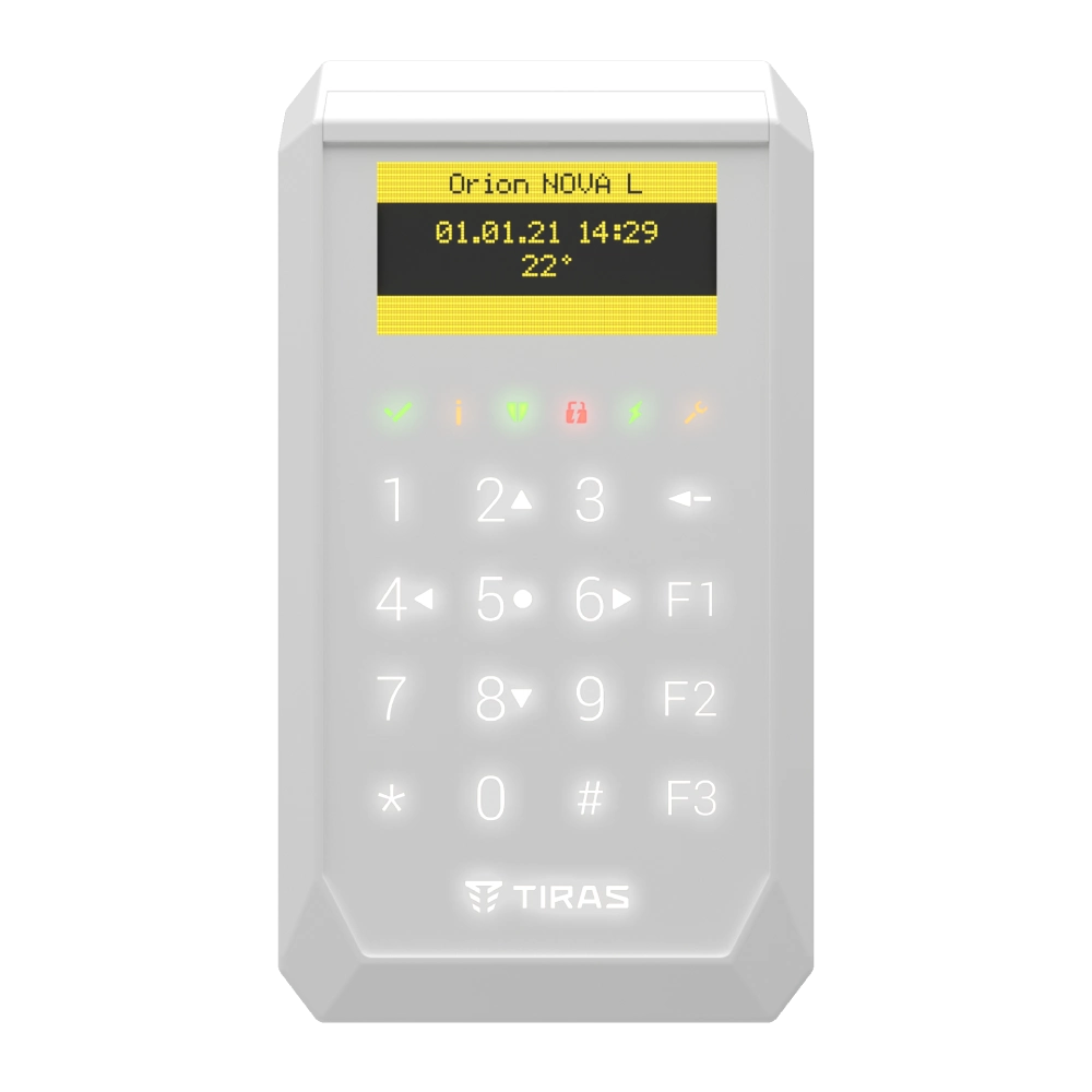 Tiras K-PAD OLED (white) Сенсорна OLED клавіатура Тірас