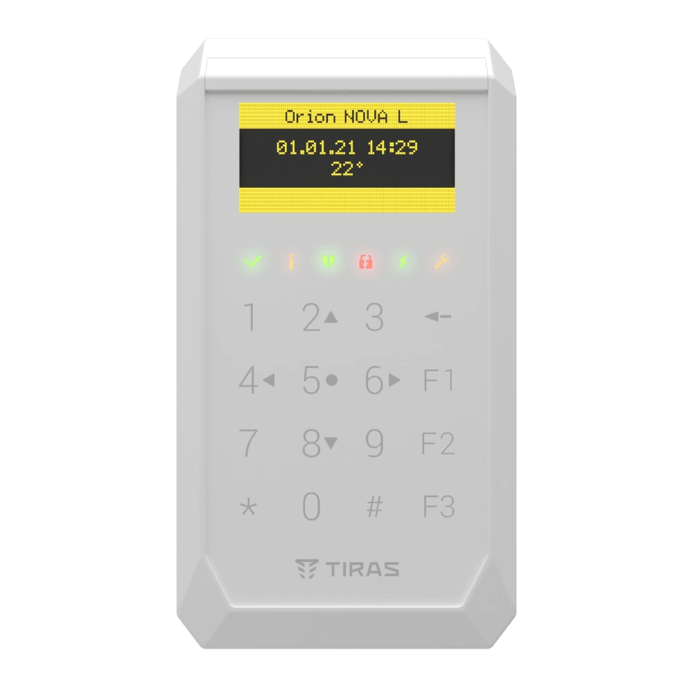 Tiras K-PAD OLED+ white Сенсорна OLED клавіатура Тірас - Зображення 3