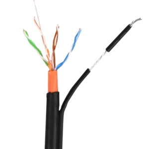 GoldMine GM UTP 4*2*0.5-CU PVC PE MT кат.5е Кабель (UTP мідь зовнішній з тросом, що несе) бухта 305м