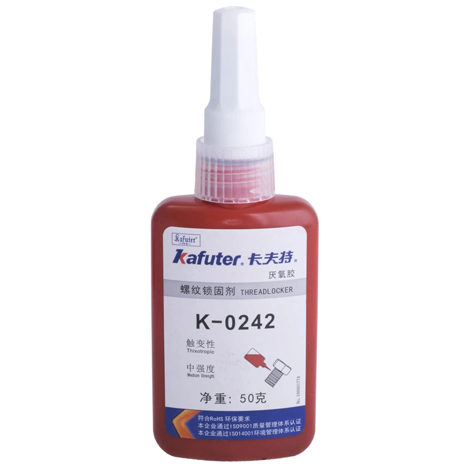 Kafuter K-0242 50ml Лак фіксатор різьби гвинтів синій
