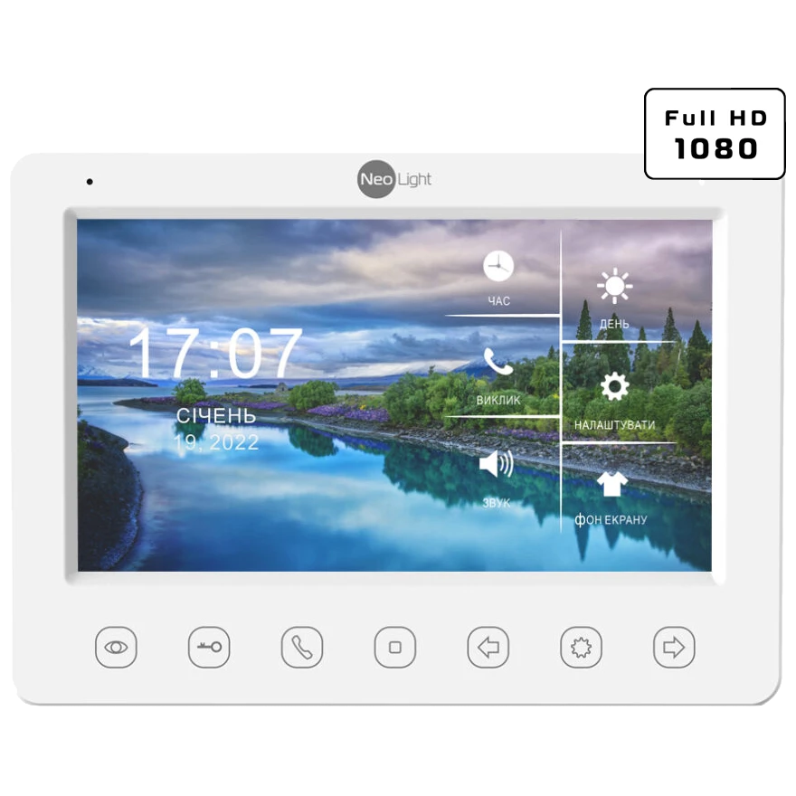 Neolight KAPPA+ HD WF + PRIME FHD Black з кутком Комплект відеодомофону - Зображення 3