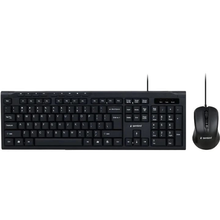 Gembird KBS-UM-03-UA USB (KBS-UM-03-UA) Комплект дротовий