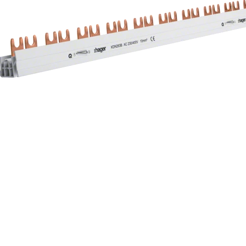Hager KDN263B Шина фазна 2P 10мм 57M