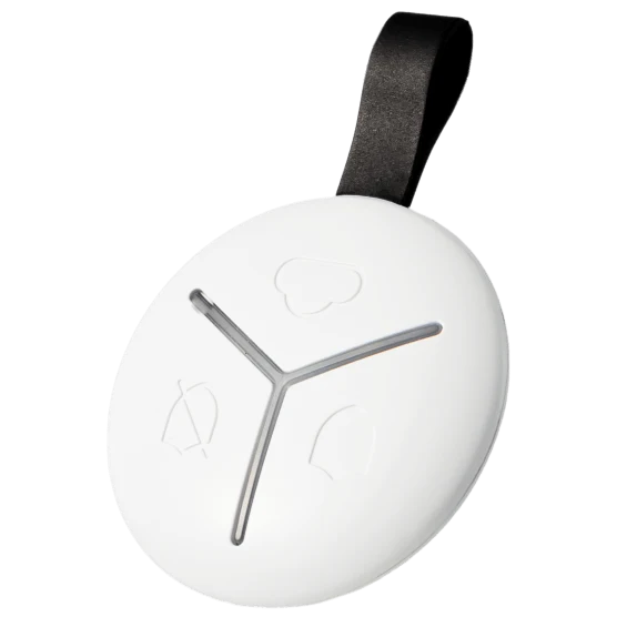 U-Prox Keyfob White Брелок керування режимами охорони - Зображення 3