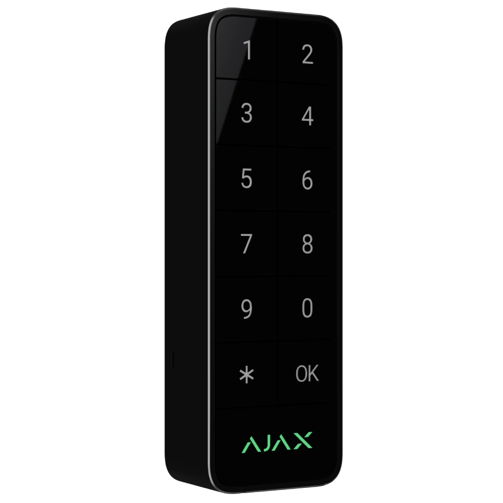 Дротова клавіатура Ajax Superior Keypad Outdoor black Fibra - Зображення 3