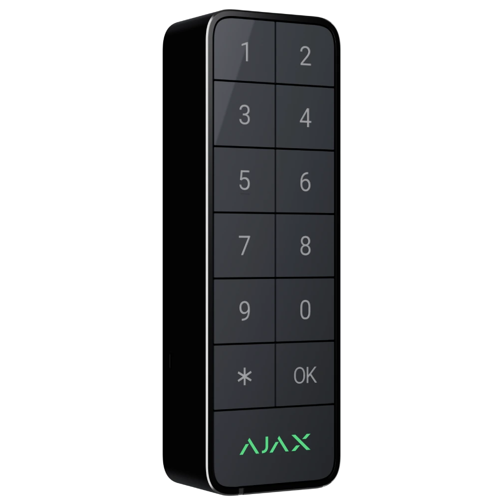 Дротова клавіатура Ajax Superior Keypad Outdoor graphite Fibra - Зображення 3