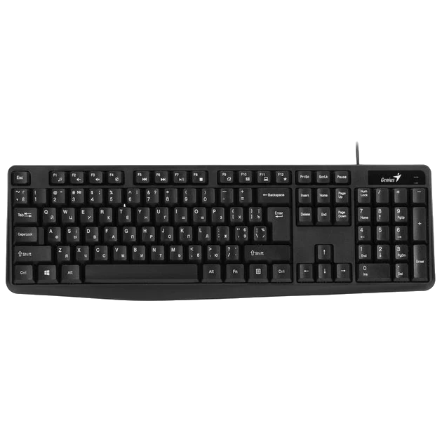 Genius KM-170 Black Ukr (31330006409) Комплект (клавіатура + миша) - Зображення 3