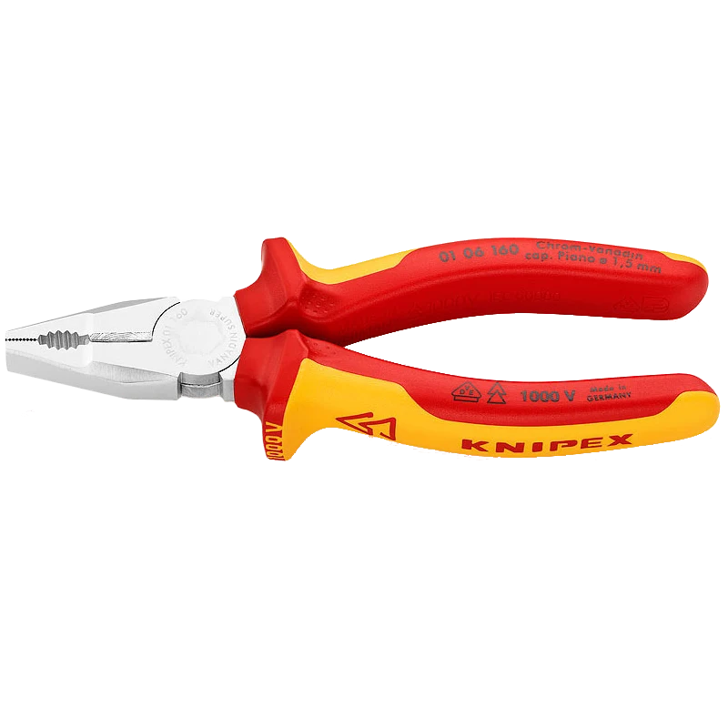 KNIPEX 01 06 160 Пасатижі (плоскогубці)