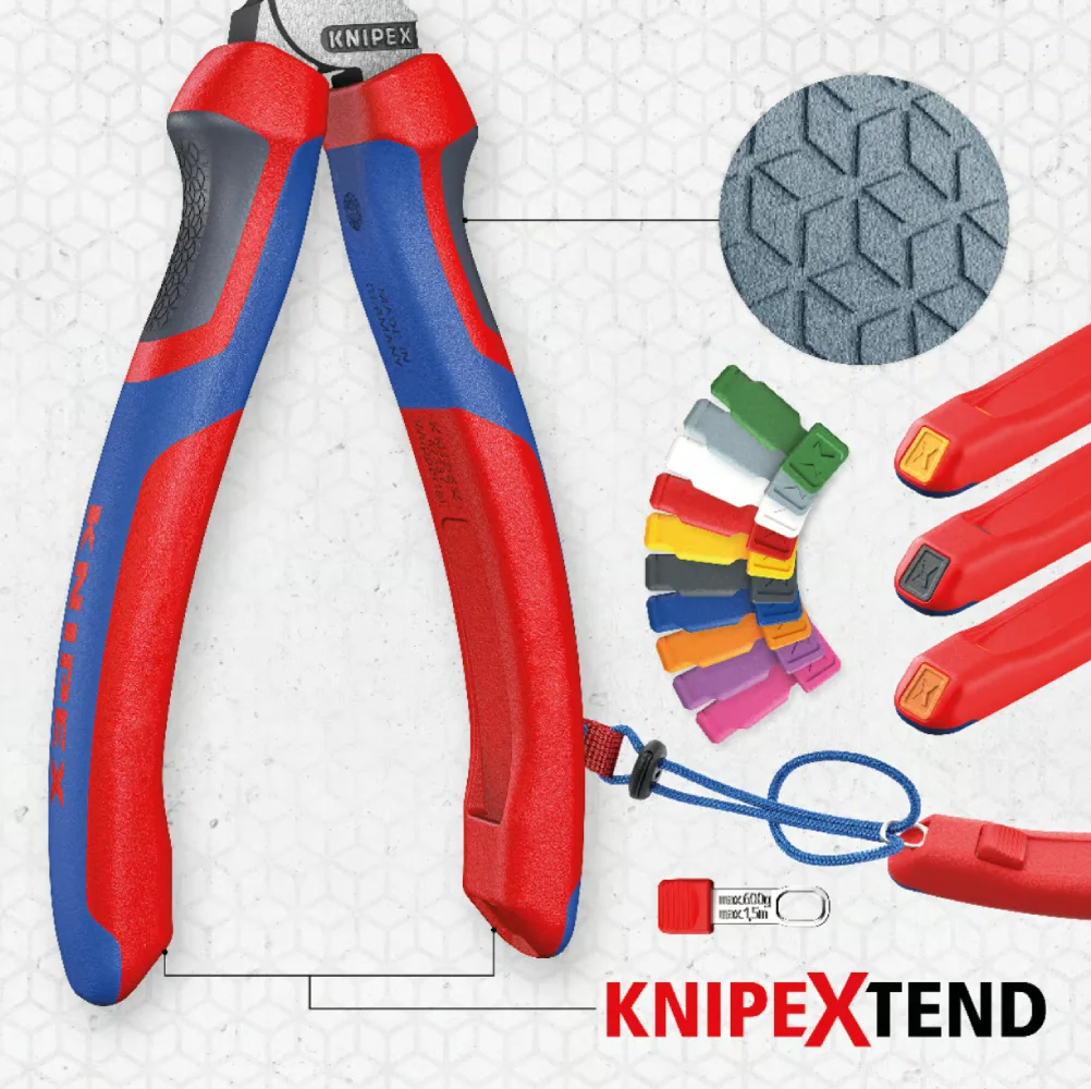 KNIPEX 70 02 180 Ø4,0мм Кусачки бокові (бокорізи) - Зображення 5