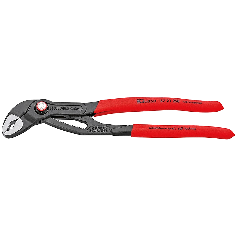 KNIPEX 87 21 250 QuickSet (з автоспуском) Cантехнічні кліщі
