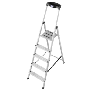 KRAUSE Safety (126337) Драбина-стремянка алюмінієва 5 сх.