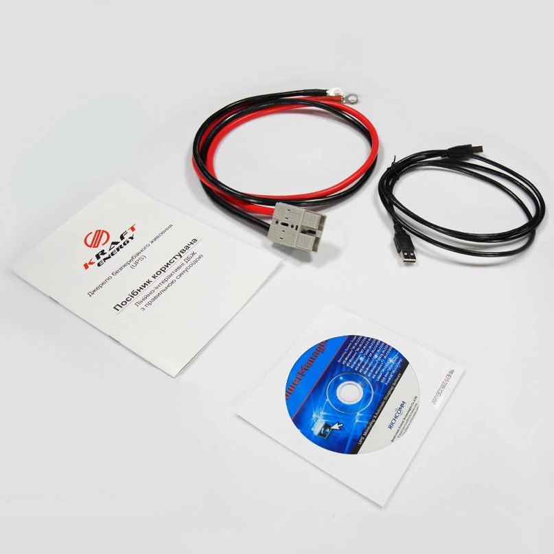 Kraft KRF-PSW3000VA/2400W(LCD)48V Інвертор з ДБЖ - Зображення 4