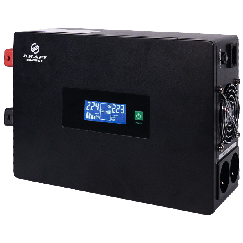Kraft KRF-SAVR600VA/600W-12V Інвертор високочастотний