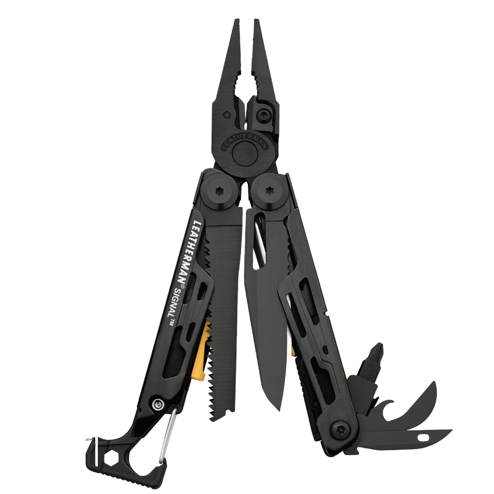 LEATHERMAN SIGNAL BLACK Мультиінструмент, синтетичний чохол