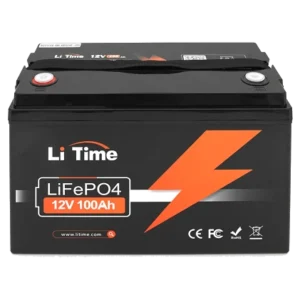 Li-TIME 12.8В 100А•год 100А Літієва акумуляторна батарея