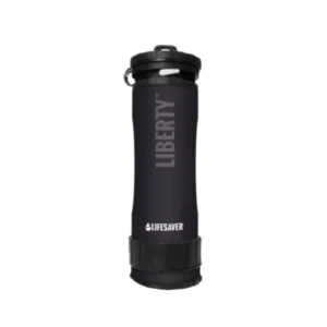 LifeSaver Liberty Black Портативна пляшка для очищення води
