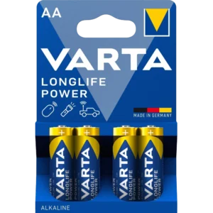 AA VARTA HIGH ENERGY/LONGLIFE POWER BLI 4 ALKALINE Батарейка