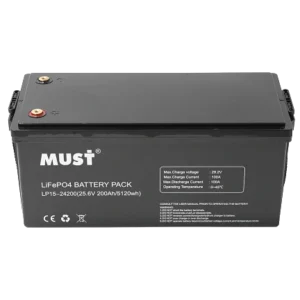 Must LP15-24200 25.6В 200А•г Літієва акумуляторна батарея