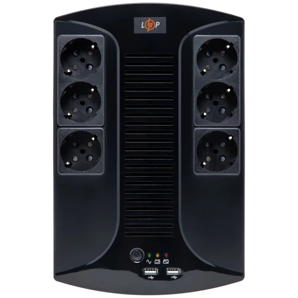 Logicpower LP 650VA-6PS (455Вт) Джерело безперебійного живлення