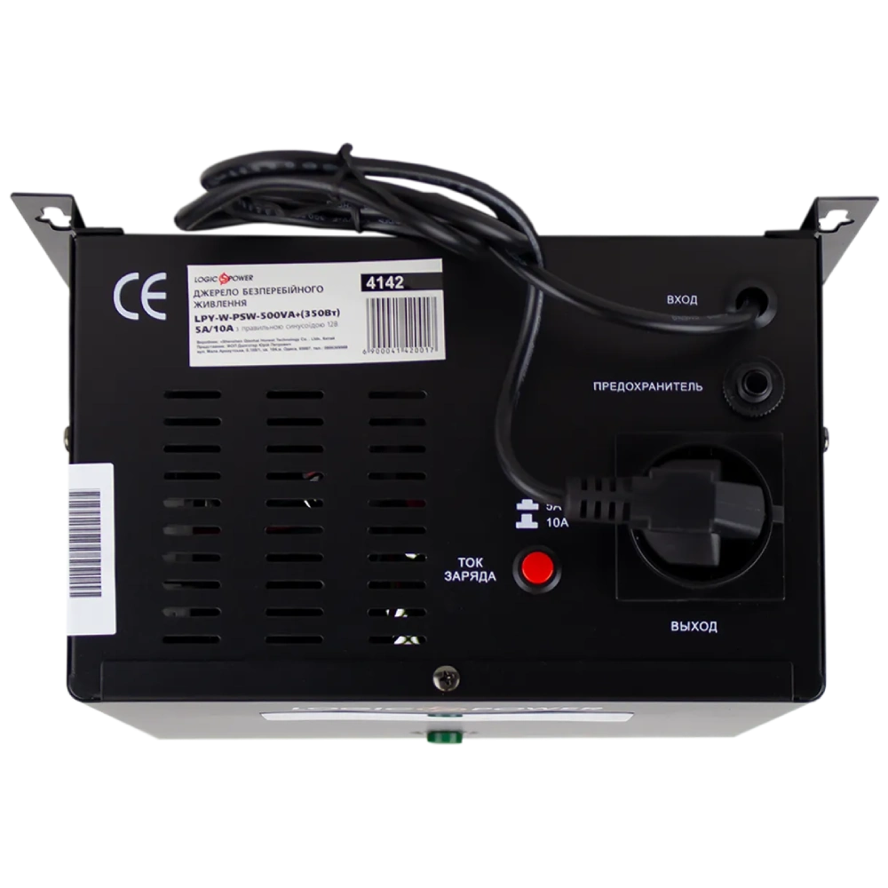 LOGICPOWER LPA-W-PSW-500VA+ Джерело безперебійного живлення - Зображення 3
