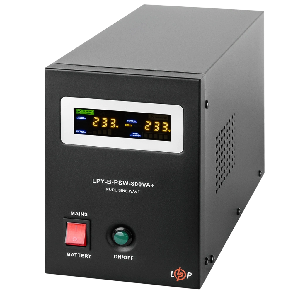 LOGICPOWER LPY-B-PSW-800VA+ Джерело безперебійного живлення