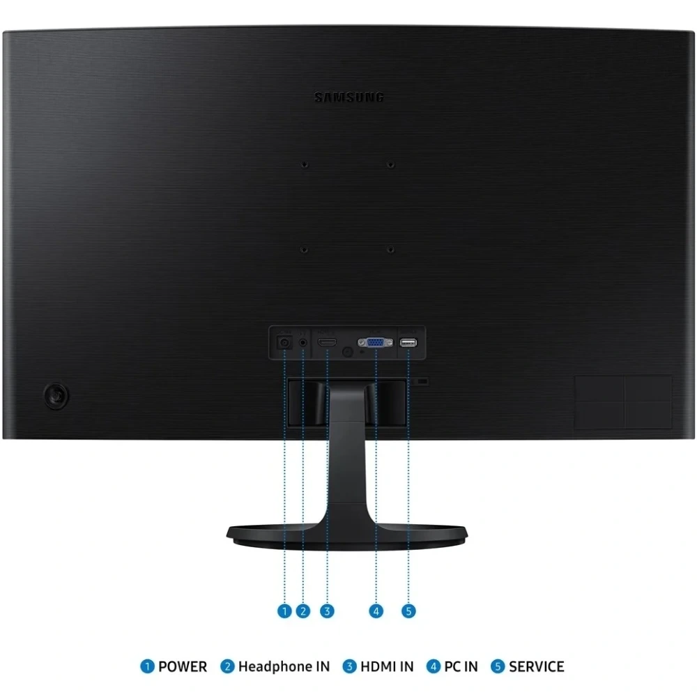 SAMSUNG LS24D360GAIXCI 24" дюйма 1920x1080 Монітор - Зображення 3
