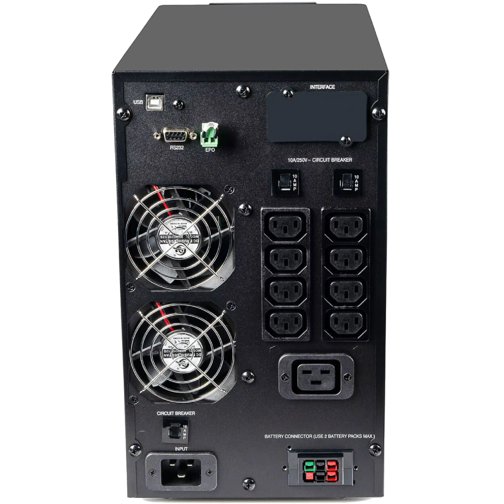 Powercom MAC3000 IEC LCD Джерело безперебійного живлення - Зображення 3