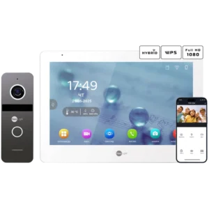 Neolight MEZZO Hybrid + SOLO FHD Graphite Комплект відеодомофону