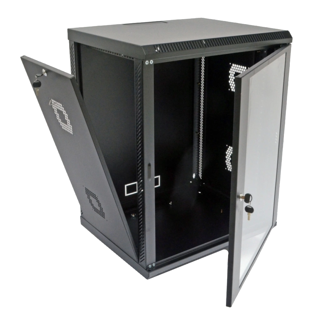 19"15U, 600х500х773 мм Шафа акрилове скло чорна - Зображення 3