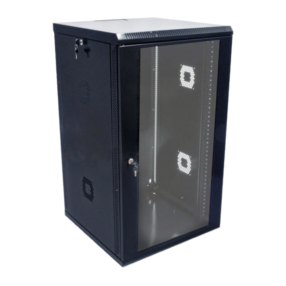 21U Шафа 19", 600х600х1040мм (Ш*Г*В), акрилове скло